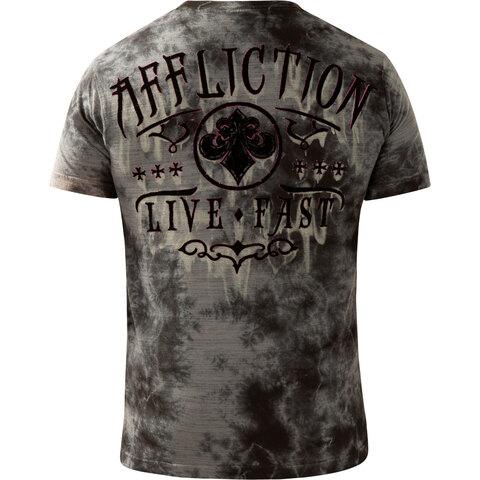 Affliction | Футболка мужская Sheet Metal A24061 спина