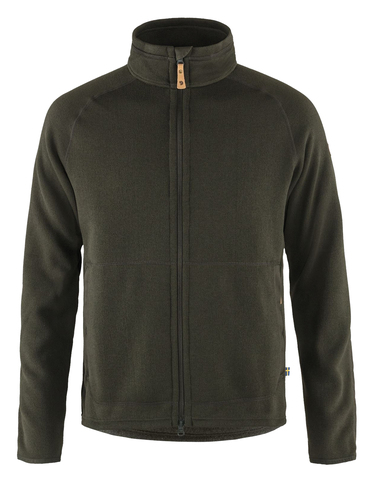 Fjaellraeven oevik Fleece Zip Sweater Forest Green