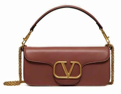 Сумка Valentino Locò коричневый