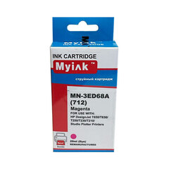 Картридж MyInk 712 для HP Designjet T650/T630/T250/T230 3ED68A Magenta, 29 ml, Dye