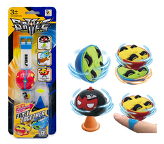 Волчок WOW SPIN ELF на листе + Браслет, Конус, Кольцо