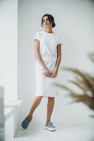 Юбка м74 сансара белый