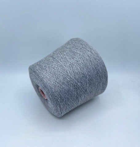 Biagioli Modesto (пр.Италия), art-Cashmere 30 1500м / 100 гр. 70%Меринос 30%Кашемир, цвет-Серый меланж(408), арт.33344