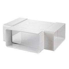 Тройник для плоских каналов Вентс 55х110