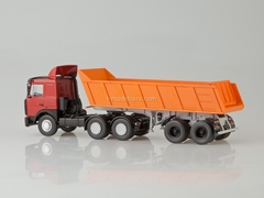 MAZ-6422 with semitrailer-tipper MAZ-9506-20 1:43 Start Scale Models (SSM)