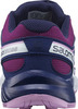 Детские Беговые кроссовки внедорожники Salomon Speedcross J plum