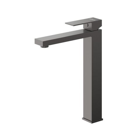 Cezares SLIDER-LC-GM-W0 SLIDER-LC-GM-W0 Смеситель для накладной раковины однорычажный, без донного клапана, оружейная сталь