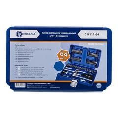 Набор инструмента универсальный КОБАЛЬТ 1/4