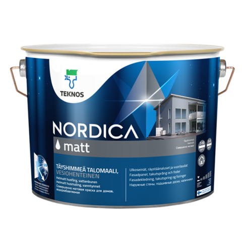 TEKNOS NORDICA MATT/ТЕКНОС НОРДИКА МАТТ Краска для домов