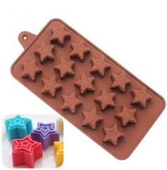 Форма для шоколада Звездочки 15 ячеек