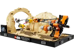 Конструктор LEGO Star Wars 75380 Диорама: гонка на подах на Мос-Эспа