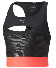 Топ теннисный Puma Run Ultraform Aop Crop Tank - Black