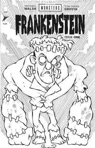 Universal Monsters Frankenstein #1 (Cover 28oi) (Евгений Яковлев)