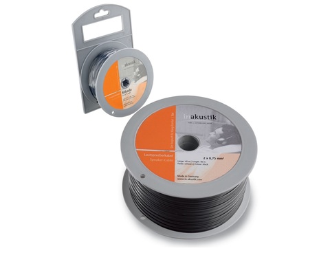 Inakustik Star LS cable, 2 x 1.5 mm2, Anthracite, 200 m,0030218