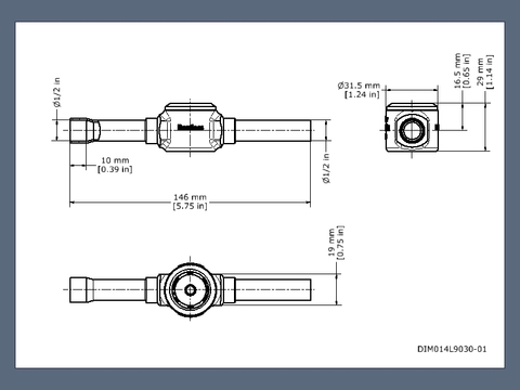 Danfoss 014L0203 SGP 12s N Стекло смотровое