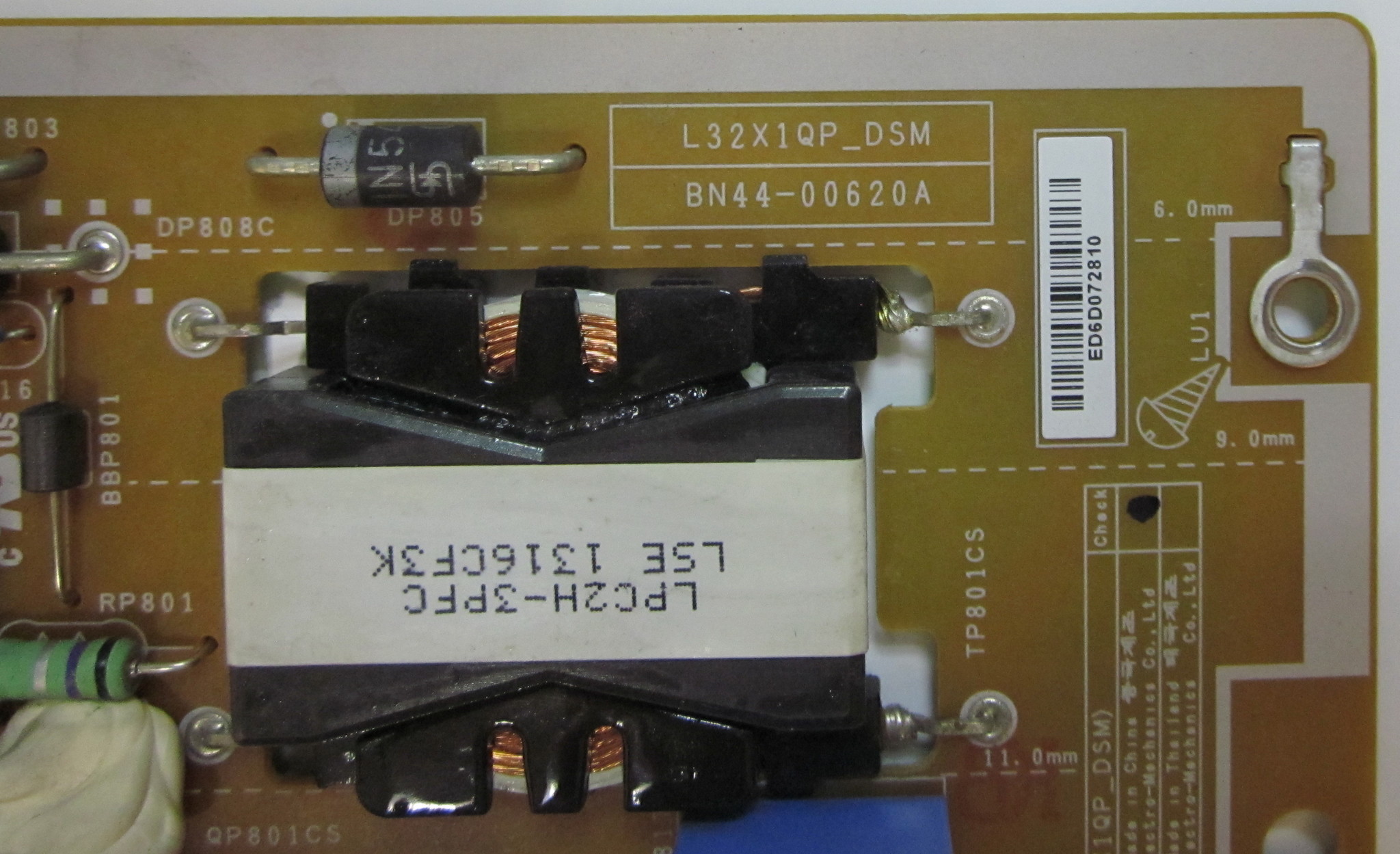 Схема блока питания bn44 00620a BN44-00520F схема