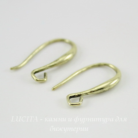 Швензы - крючки, 20х11 мм (цвет - бронза), пара