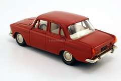 Moskvich-408 red 4 headlamp (plastic bottom) Agat Tantal Made in USSR 1:43