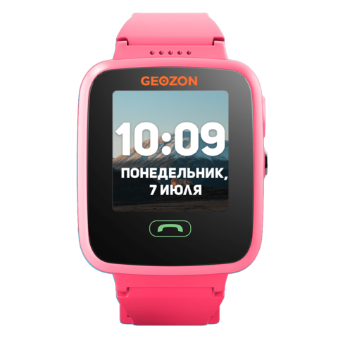 Смарт-часы  детские часы Geozon AQUA pink