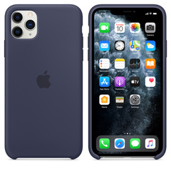 Силиконовый чехол для iPhone 11 Pro Max Midnight Blue
