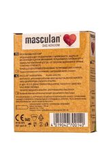 Экологически чистые презервативы Masculan Organic - 3 шт. - 