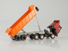 MAZ-6422 with semitrailer-tipper MAZ-9506-20 1:43 Start Scale Models (SSM)