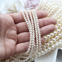 Майорка айвори 4 мм, 1 нить, МА141