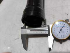 Внешний стакан пера вилки для Suzuki GSX-R 1000 2009-2016г. черный