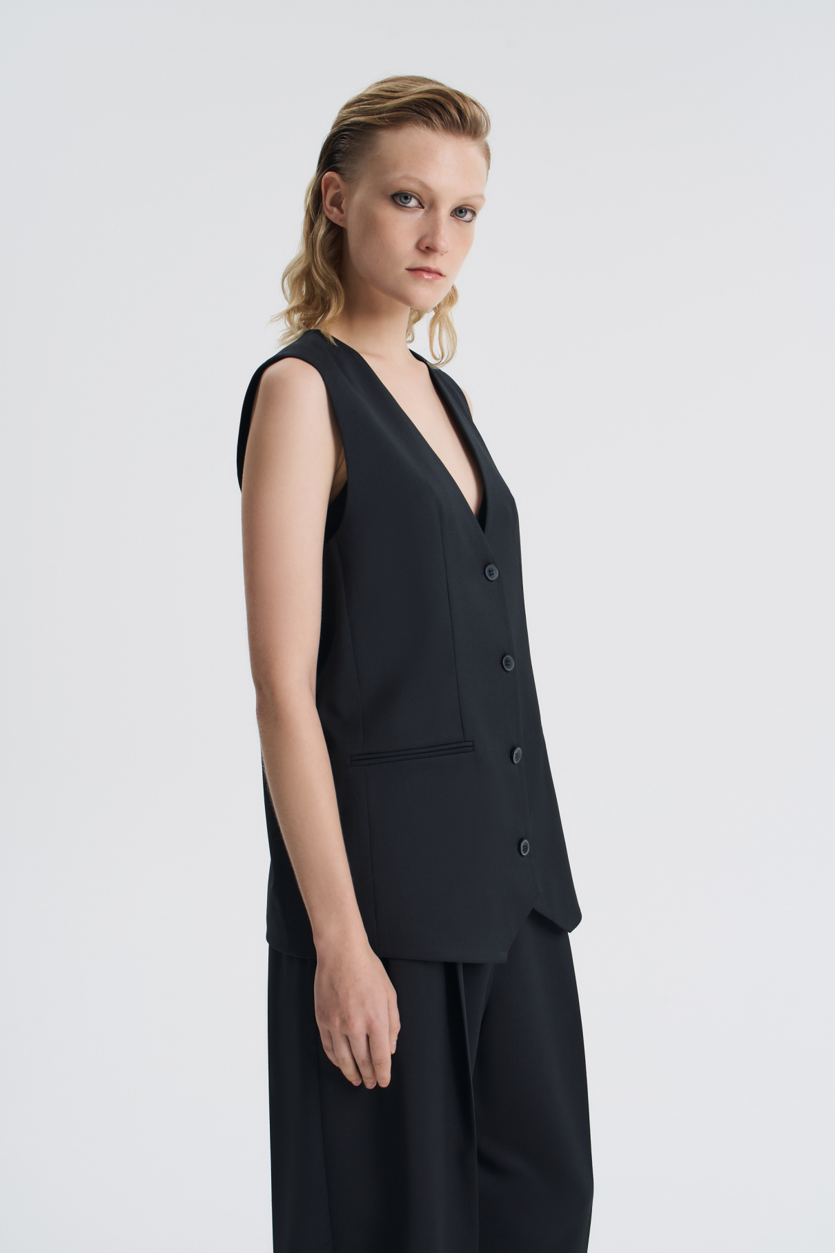 Жилет оверсайз