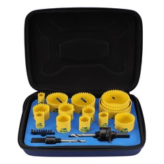 Набор коронок Bi-metall 16-76мм HSSE-Co8 17пр 5,5Tpi ULTRA SCY 3663