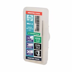 Метчик М 6,0х1,0 (Комплект 3шт) DIN352 HSSE 6h 50мм a=4,9 H-Tools 230060EHT