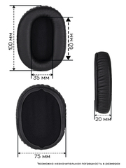 Амбушюры Sony MDR-ZX770BN, ZX780DC, MDR-770AP, WH-CH700N, WH-CH710H