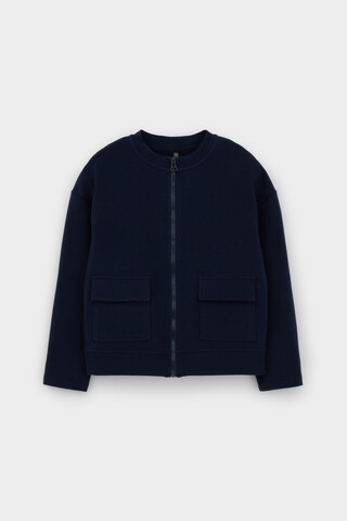 жакет  для девочки  К 302491/индиго