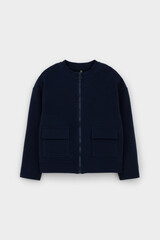 жакет  для девочки  К 302491/индиго