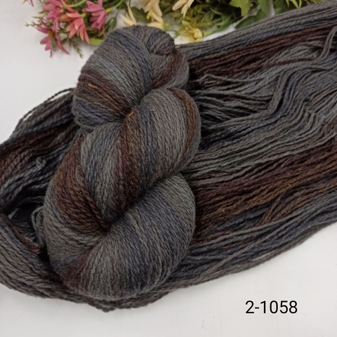 Дундага 6/2 шерсть секционного окрашивания 02-1058