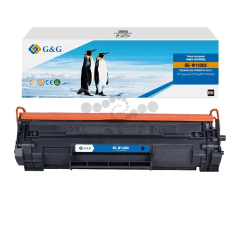 Тонер-картридж GG 142A GG-W1420A для принтеров HP LaserJet M110we, HP LaserJet M110, HP LaserJet M140w, HP LaserJet M140, черный (950 стр.)