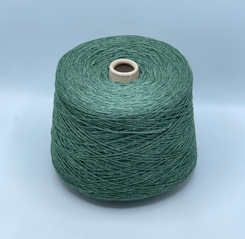 Filcom, Summer Puffo,330м. 40% Кашемир, 30%Шелк, 30% Хлопок, Зеленый меланж(196), 39725