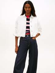 Куртка джинсовая женская TOMMY JEANS OVSZ CROP TRCKR JCKT