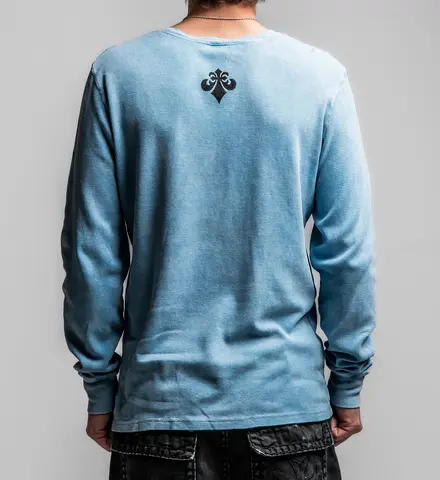 Affliction | Пуловер мужской Ice Blade LS Thermal A29969 сзади