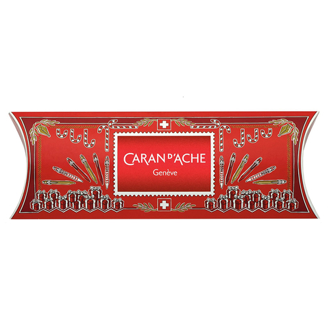 Ручка перьевая Caran d'Ache 849 Office Classic Seasons Greetings Red, EF (842.57)