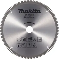 Пильный диск универсальный 260x30x2.6/1.8x120T Makita D-81832