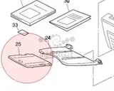 Удлинитель держателя (упора) бумаги Ricoh H5452131