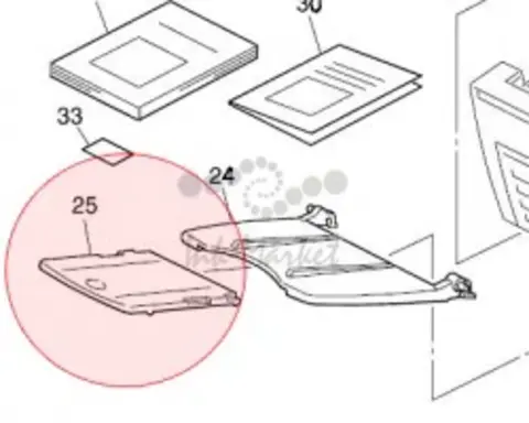 Удлинитель держателя (упора) бумаги Ricoh H5452131