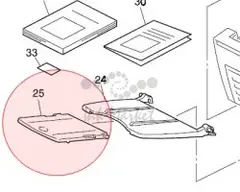 Удлинитель держателя (упора) бумаги Ricoh H5452131