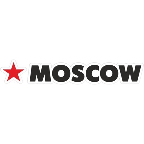 Наклейка I Love Moscow