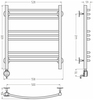 Сунержа 00511-6050 ЭПС СТИЛЬЕ "Формат 10 ТЛ" 600х500 (3+3+3) Г16 (Без покрытия)