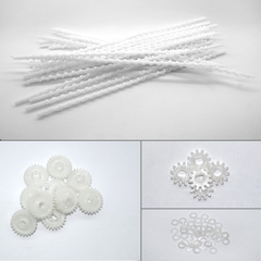 Шнек с шестерней Hi-Black для Kyocera DK-5230/DK-5231