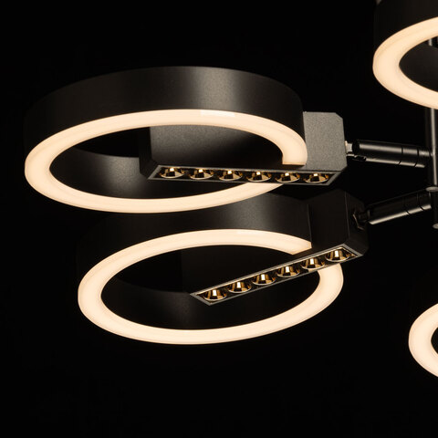 Потолочная светодиодная люстра De City Драйв 377014006