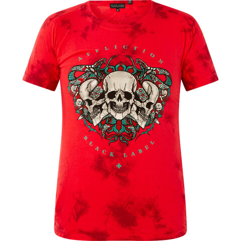 Affliction | Футболка женская Poison Soul Red AW24034 перед