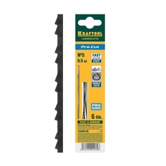 KRAFTOOL Pro Cut, 130 мм, 6 шт, полотна для лобзика (15340-05)